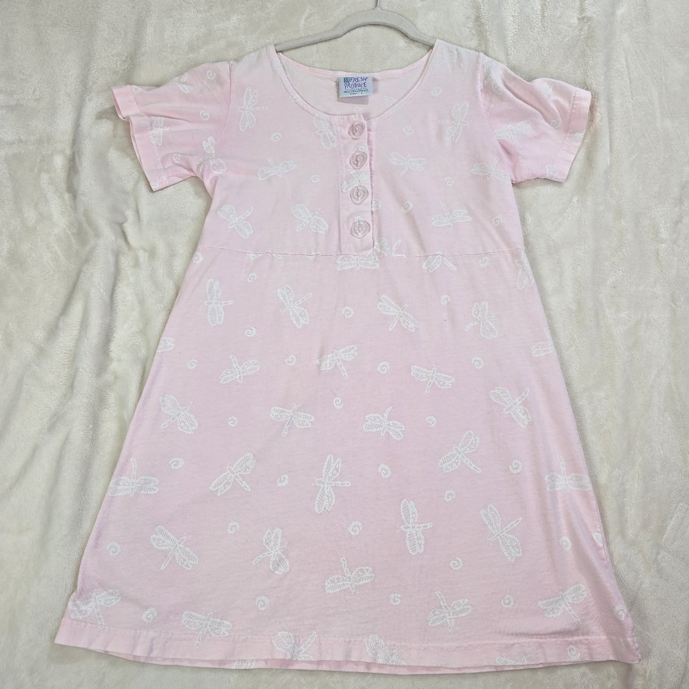 Vintage Fresh Produce Cotton Pocket Dress Womens Size S USA